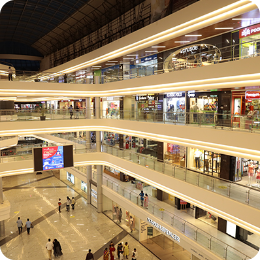 Mall interior