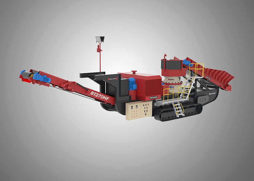 Wheel Mounted Jaw Crusher